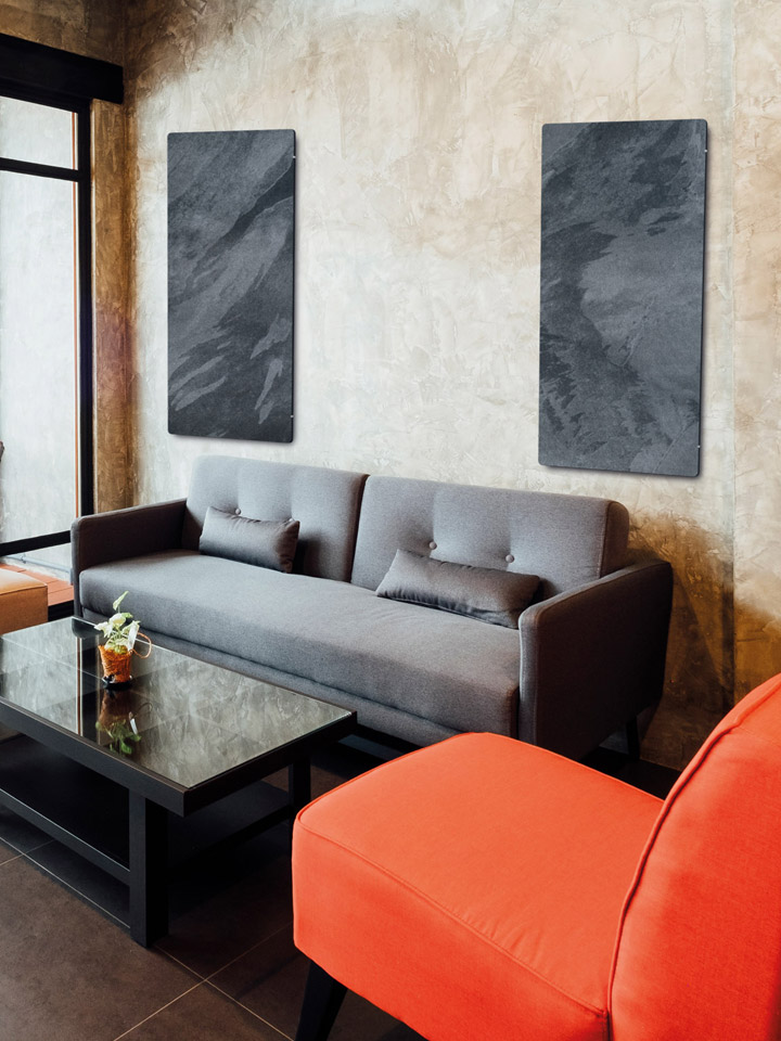 Silicium Slim wireless Vertical 800 W Silex Dark