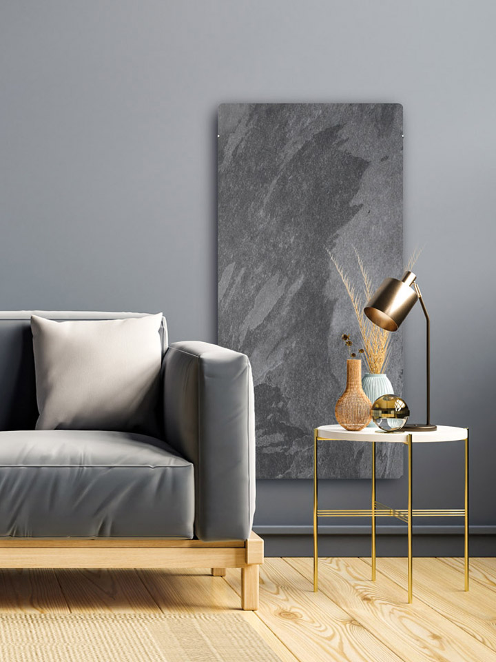 Silicium Slim wireless Vertical 800 W Silex Dark